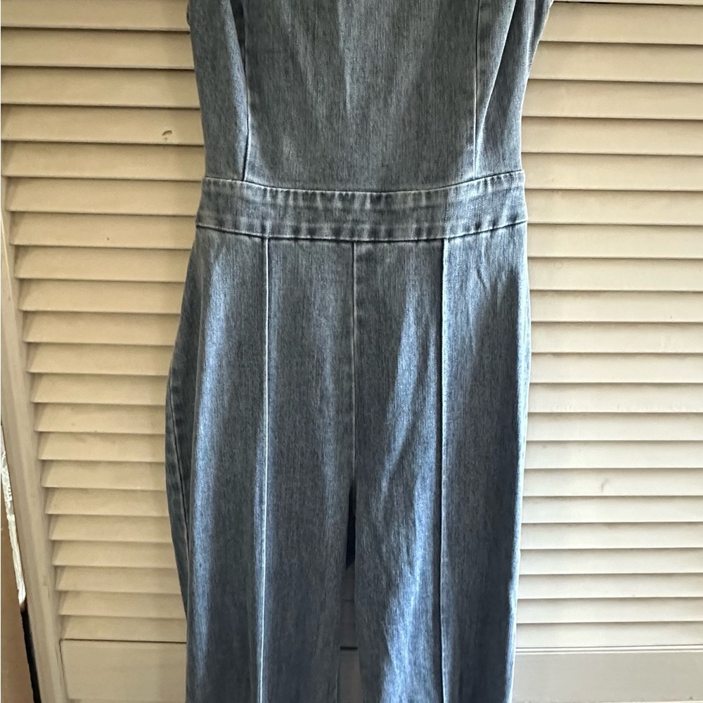 Vici Medium Blue Denim Top